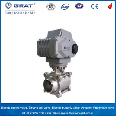 Pn64 Butt Welding Electric Ball Valve